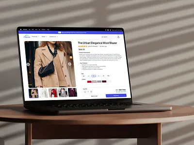 Fashion Store Website Design Exploration app app design design landing page mobile app design ui ui ux design ux we