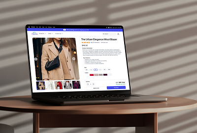 Fashion Store Website Design Exploration app app design design landing page mobile app design ui ui ux design ux we