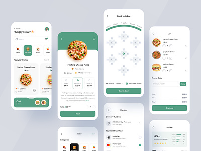 Food ordering & Table Booking App android app app app design booking app food app food delivery app grocery delivery app ios app mobile mobile app mobile ui online food order restaurant app restaurant booking app table booking app ui uiux ux