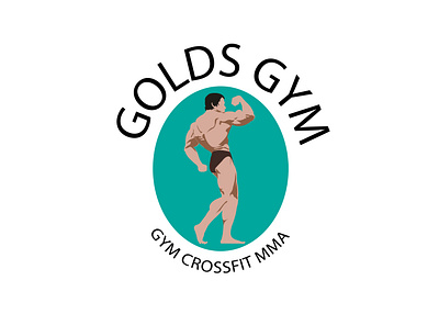 Gym logo concept graphic design gym logos illustration modern minimalist