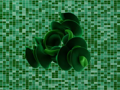 Tylification 3 3d b3d blender blender3d cyclesrender design graphic design graphics green illustration motion graphics render tiles torus