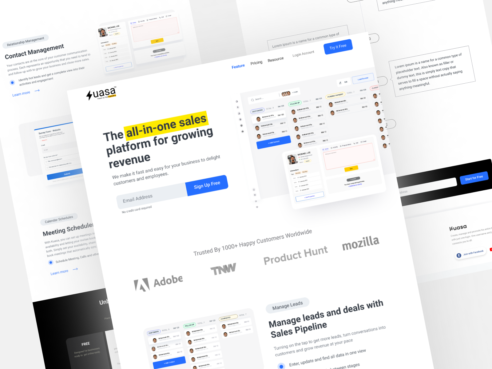Example of Website Design + Framer Development 