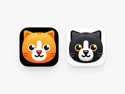 ServerCat Icons animal bigsur icon big sur icon black cat cat ios icon iphone icon kitten mac icon macos icon osx icon operating system icon os icon realistic icon app icon sandor servercat skeu icon skeuomorph icon skeuomorphism icon user interface icon ui icon gui