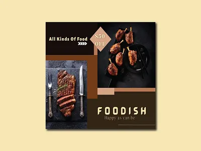 Restaurant Banner ads advertising banner branding design flyer design graphic graphic design illustration logo photoshop poster restaurant social media post socialmedia ui ux vector