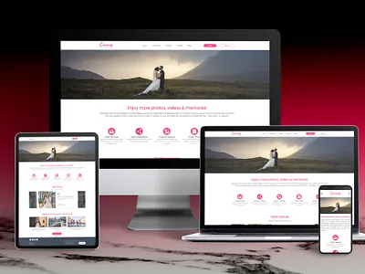 Ceremony Photo Swap (Web Responsive) branding ui ux