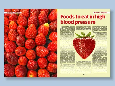 Business Magazine Design cover design design editorial editorial design magazine magazine cover magazine design magazine layout design newspaper