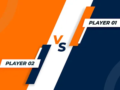 Versus battle champ championship competitionbanner graphic design logo soccer soccer tournament