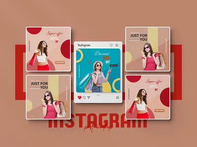 Fashion Sale Banner | Social Media Post Design ad advertiging branding design facebook ad facebook post fashion flyer graphic design instagram ad instagram post sale shot social media ad banner social media banner social media post design stories template ui web banner