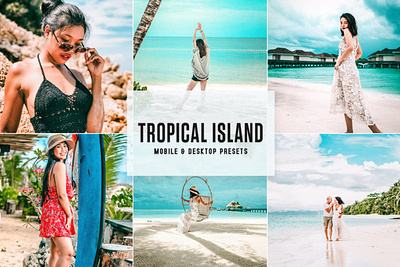 Free Tropical Island Mobile & Desktop Lightroom Presets wedding presets