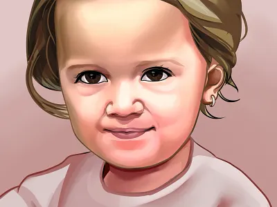 Little Girl - - Gift cartoon art caricature cartoon character child gift girl illustration kid little portrait