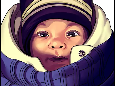 Little Guy - Gift cartoon art caricature cartoon character child gift guy illustration kid little portrait