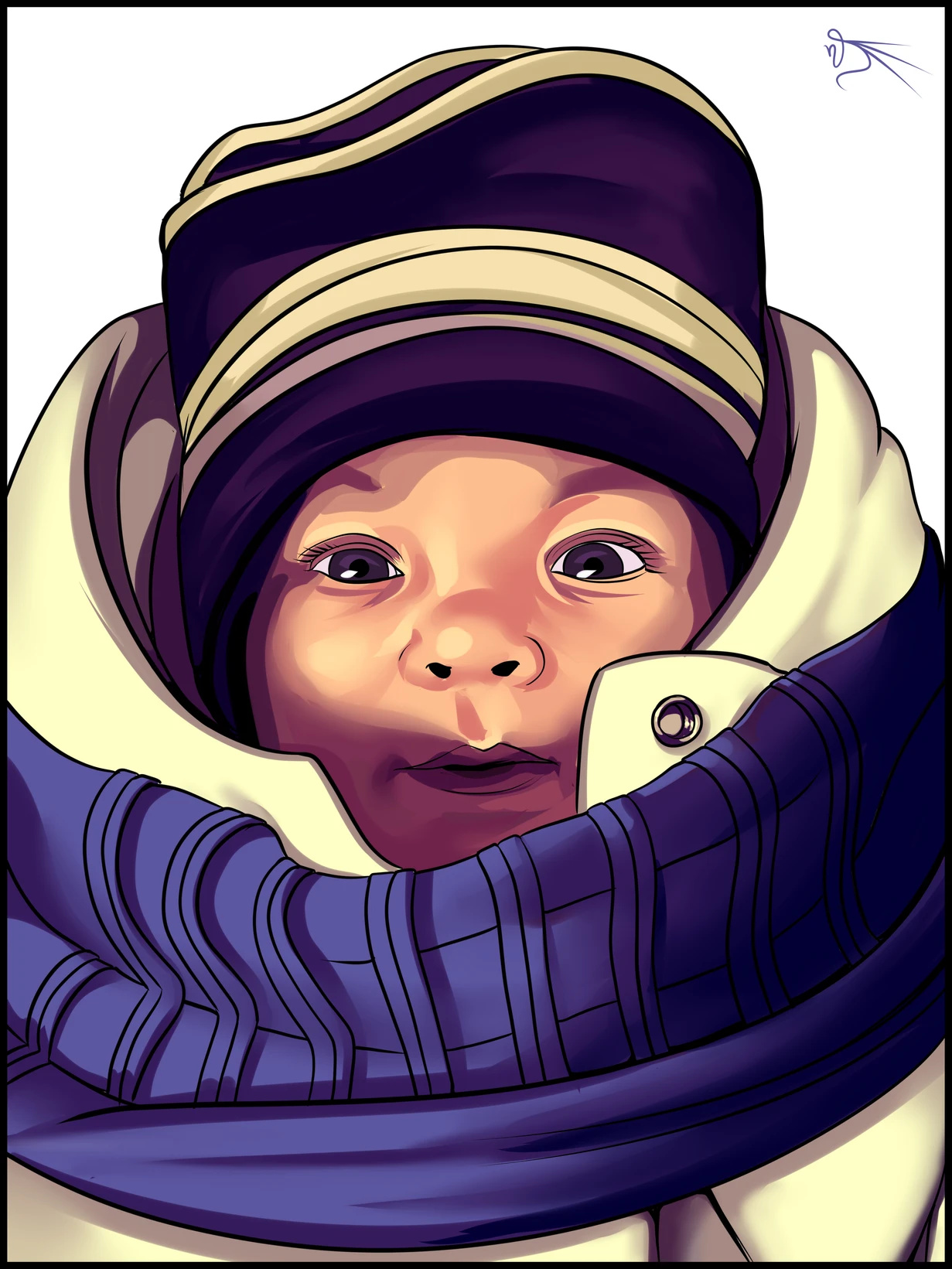 Example of Little Guy - Gift cartoon art