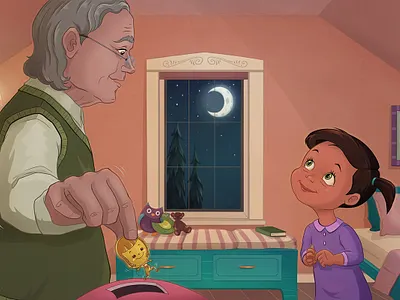 Tales of a Penny book design book illustration books childrens illustration concept art digital art illustration