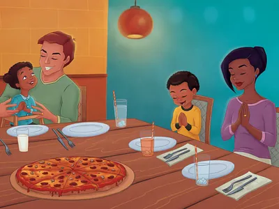 Learning How to Talk to God book design book illustration books childrens illustration digital art illustration