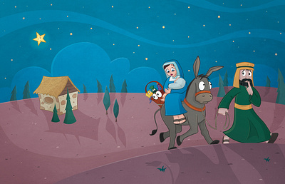 Frankie, Gold, and Myrrh book design book illustration books childrens illustration digital art illustration