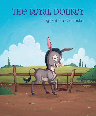 The Royal Donkey book design book illustration books childrens illustration concept art digital art illustration
