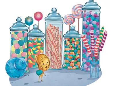 Tales of a Penny book design book illustration books childrens illustration digital art illustration