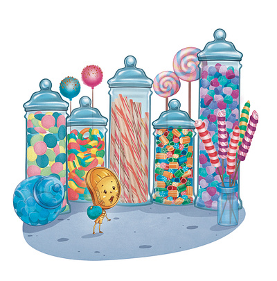 Tales of a Penny book design book illustration books childrens illustration digital art illustration