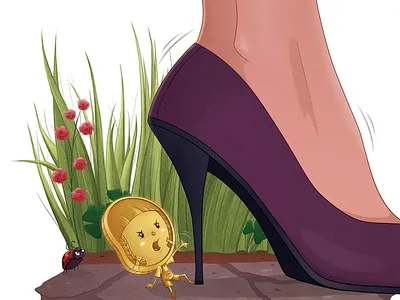 Tales of a Penny book design book illustration books childrens illustration digital art illustration