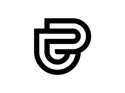 GP brand branding creative design gp gp logo gp monogram icon identity letter logo logotype mark minimal modern monogram symbol typography