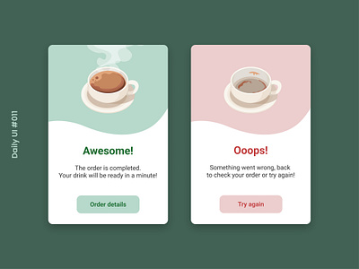 Daily UI #011: Flash Message design graphic design illustration ui