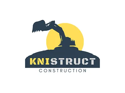 Construction Logo Concept adobe branding concept logo construction logo construction logo concept design graphic design illuminators graphic logo logo concept