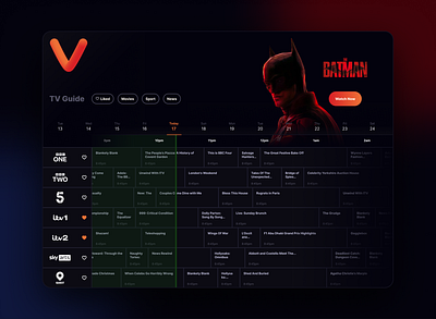 Tv Guide designs, themes, templates and downloadable graphic