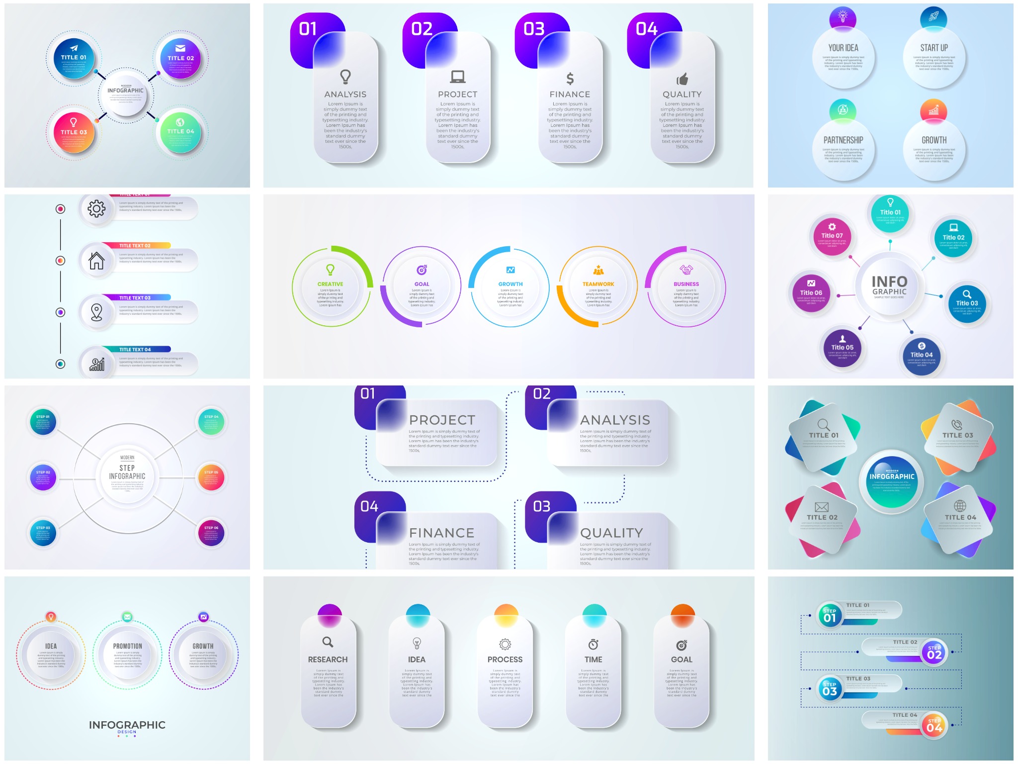 Infographic Design 3 step infographic design branding design designer graphic design graphs info infographic infographic design layout modern template