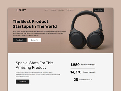UpCity - Startup Website Template ecommerce html template htmlcss ui design web design web development website template