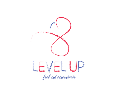Level up branding design graphic design illustration logo typography vector