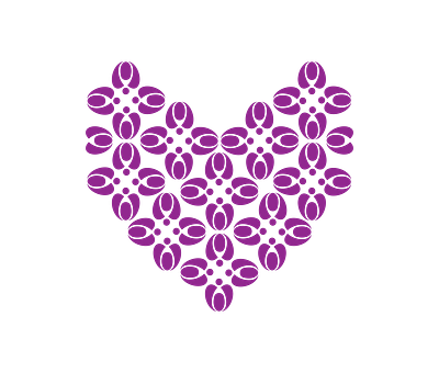 Flower of love branding design graphic design illustration logo vector
