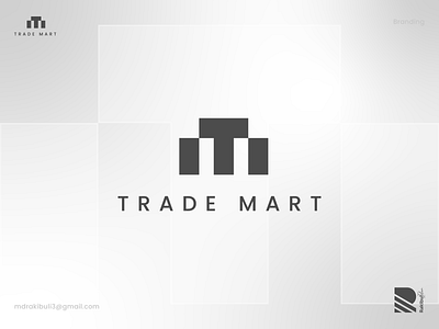 Trade Mart brand identity brandidentity branding business business logo company logos creative logo logodesign m letter mart mini minimal logo real estate t letter t logo trade trade business trade mart trading logo