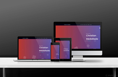 Responsive Website Mockup animation frontend graphic design mockup motion graphics responsive