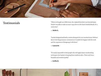 Sackett - Website Template - Squarespace branding clean colorful company corporate design modern multipurpose multipurpose template photography pitch deck portfolio presentation studio template ui unique web design web development website