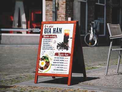 Gia Hân Coffee Menu coffee menu design coffee shop food and beverage