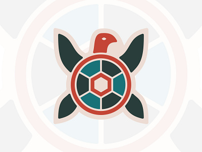 Sea turtle branding classic custom design dribbble identity illustrations inspiration logo designer logos mark modern nature ocean orange playful sea symbol turtle vector
