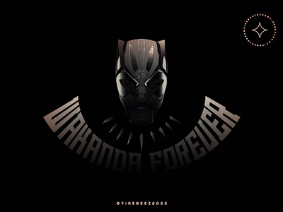 Wakanda Forever Fanmade art art blackonewhitegk fanmadeart firebeez illustration illustrator marvel superhero wakandaforever