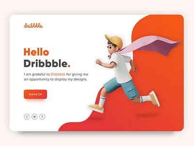 Hello Dribbble! app ui dashboard ui desktop ui desktop ui design game ui gui hero section landing page landing page design ui ui design user experience user interface user research ux ux design web ui web ui design webpage design website design