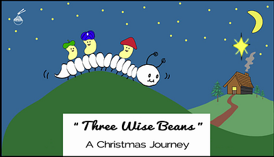 "Three Wise Beans" animation cute cumin hay illustration little small cheeses lullaby