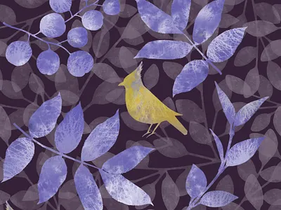 Twilight Pattern artistic background bird design graphic illustration pattern seamlesspattern textile wrappingpaper