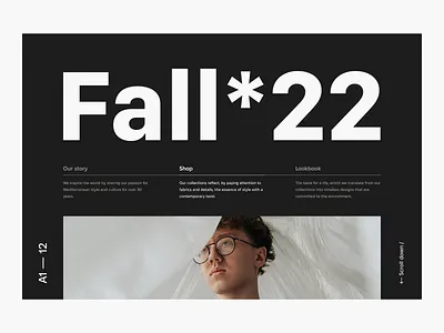 ARSC* — Fashion Brand Site branding clothes concept design ecommerce fashion figma illustration minimal photography promo shop typography ui ukraine user experience user interface ux wear web