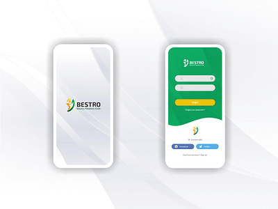 Bestro Logo Presentation 3d aplication app bestro brand branding company graphic design gsm identity logo logos ui ux