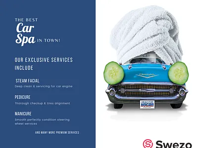 Car Spa car spa design graphic design illustration