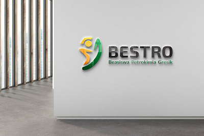 Bestro Logo Presentation 3d animation bestro brand branding design graphic design illustration interior kantoor kantor logo mockup motion graphics office ui ux vector