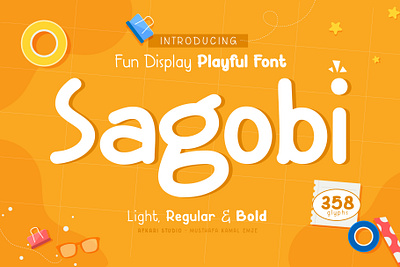 Sagobi - Fun Display Playful Font playful font