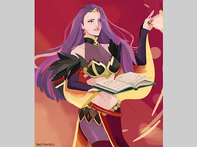 Sonya (Fire Emblem) digital painting fanart fire emblem illustration video games