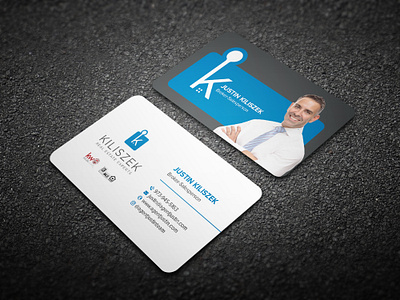 Real Estate Business Card animation branding business card business card and stationery business card design business cards design digital business card graphic design illustration logo luxury business card real estate business card real estate card realtor business card sagor anand typography ui v card vector