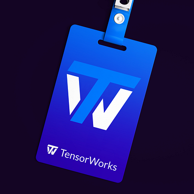 Tensor Works - Streaming solutions branding design graphic design logo vector web design web development