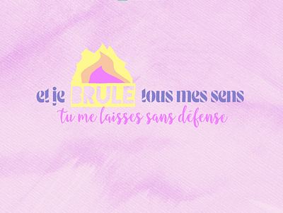 lou . pink background after effect animation burn fire hand illustration kiss lips lyrics video motion design shhht