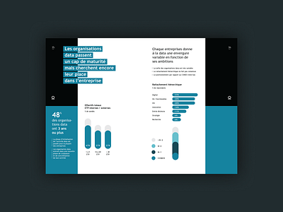 data . quantmetry activity report data design graphic graphic design illustrator print